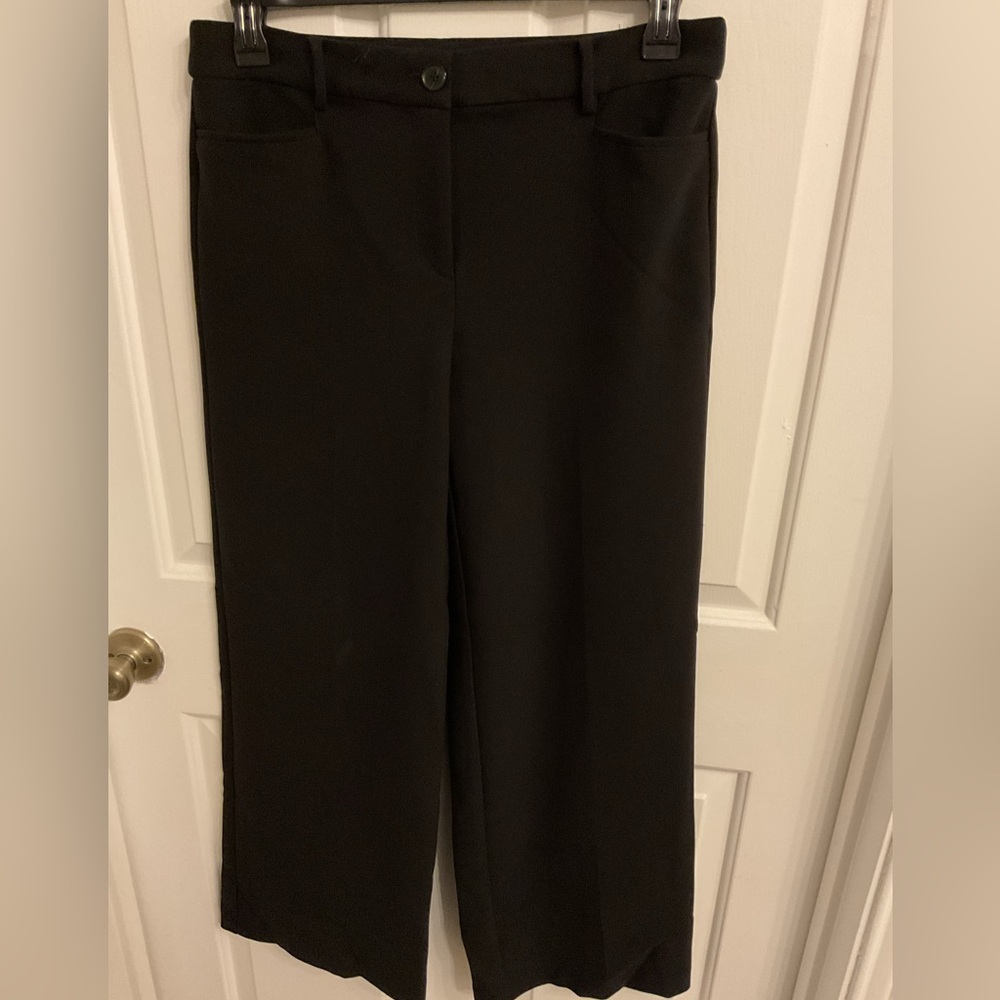 LOFT Black Wide Leg Pants